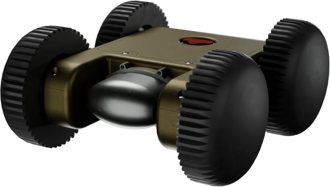 IRAK reconnaissance robot — front-right view
